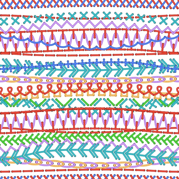 motive cusute colorate